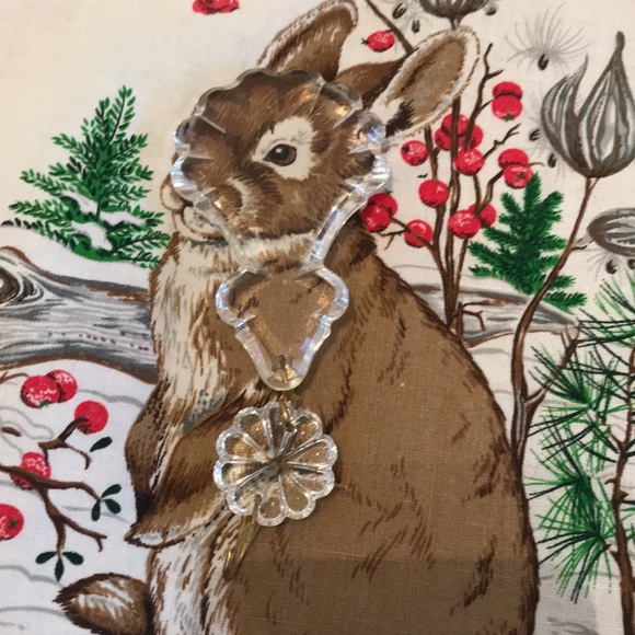 💎 Vintage Crystals Pendant - Floral gem top with brass pins - just gorgeous 💎 - Picture 6 of 9